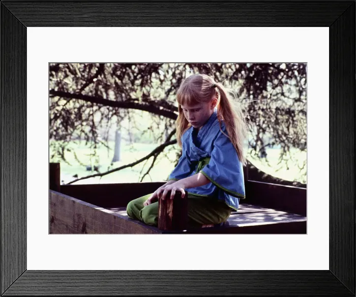 Framed Print : Amy Carter in Tree House Framed Print : Amy Carter in Tree House