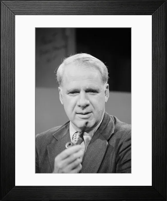 Framed Print : Portrait of James Schlesinger Framed Print : Portrait of James Schlesinger