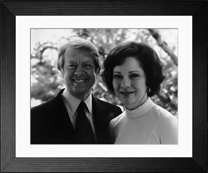 Framed Print : Jimmy Carter and Wife Rosalynn Framed Print : Jimmy Carter and Wife Rosalynn
