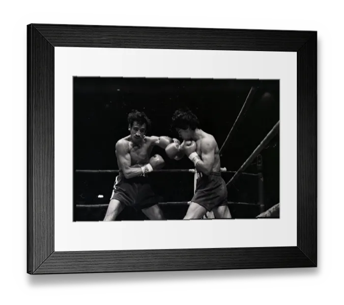 Framed Print : Carlos Zarate and Alfonse Zamora Boxing