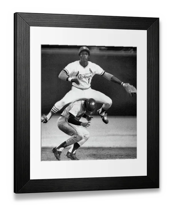 Framed Print : New York Mets V. St. Louis Cardinals Action Framed Print : New York Mets V. St. Louis Cardinals Action