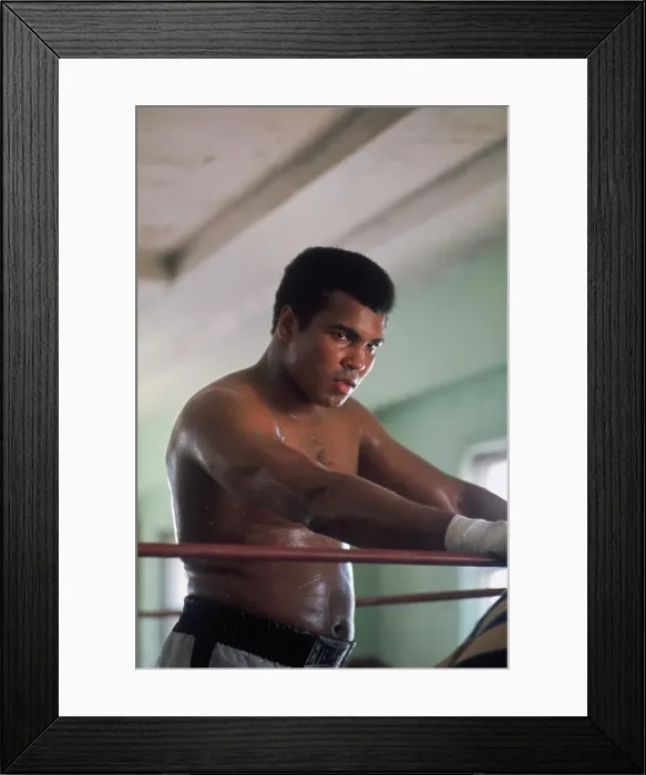 Framed Print : Portrait of Muhammad Ali Framed Print : Portrait of Muhammad Ali