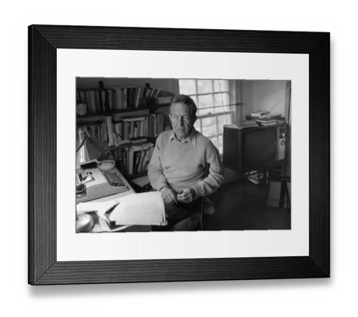 Framed Print : Author John Cheever