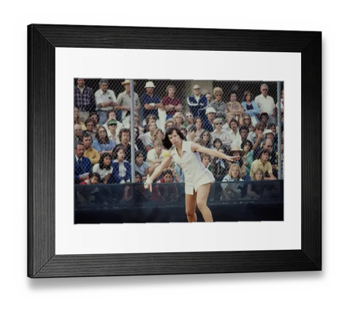 Framed Print : Billie Jean King
