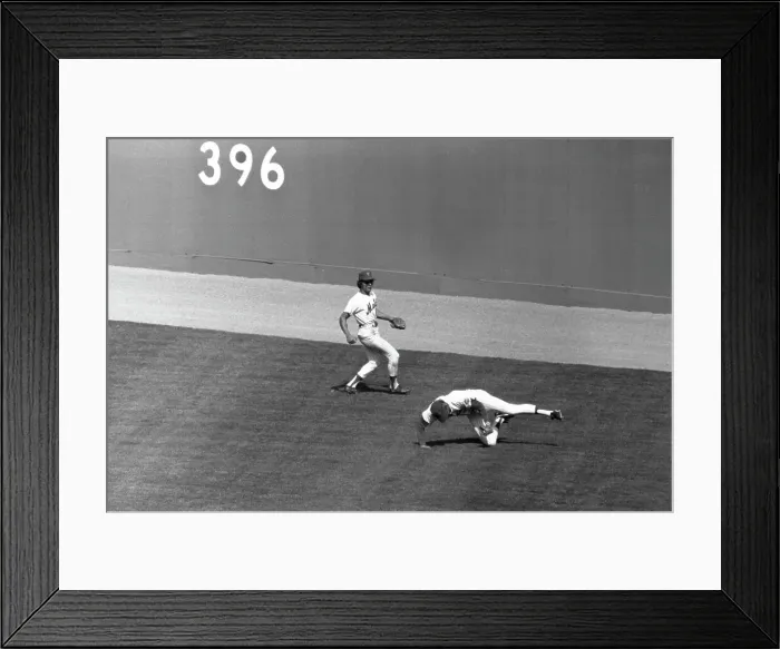 Framed Print : New York Mets v. St. Louis Cardinals Action Framed Print : New York Mets v. St. Louis Cardinals Action