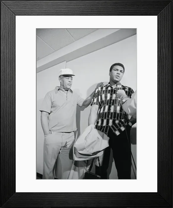 Framed Print : Joe Louis and Muhammad Ali Framed Print : Joe Louis and Muhammad Ali