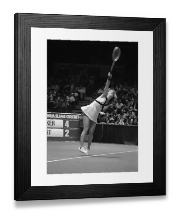 Framed Print : Chris Evert