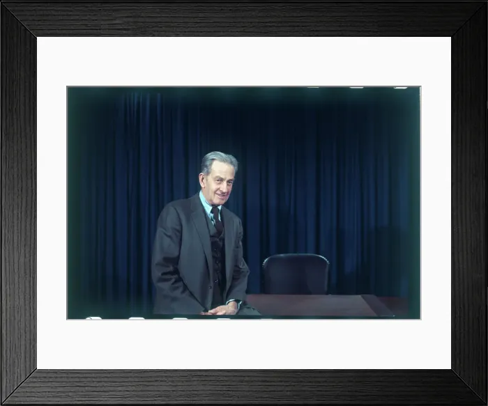 Framed Print : Portrait of Clifford Case
