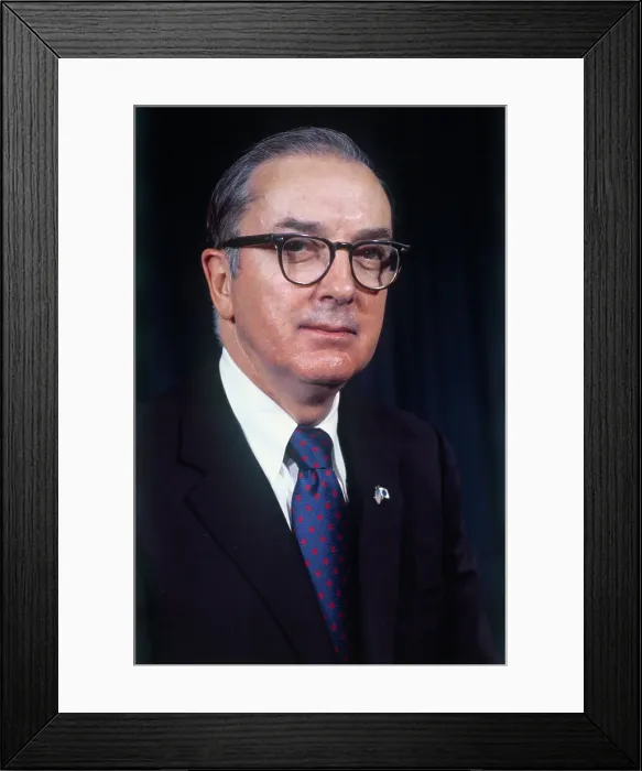 Framed Print : Portrait of Jesse Helms Framed Print : Portrait of Jesse Helms