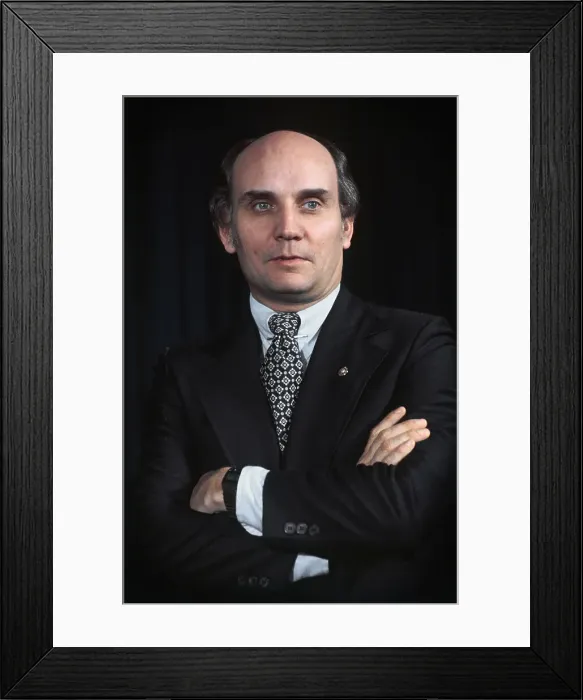 Framed Print : Portrait of Jake Garn Framed Print : Portrait of Jake Garn