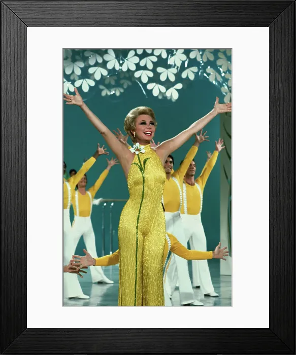 Framed Print : Mitzi Gaynor Performing Framed Print : Mitzi Gaynor Performing