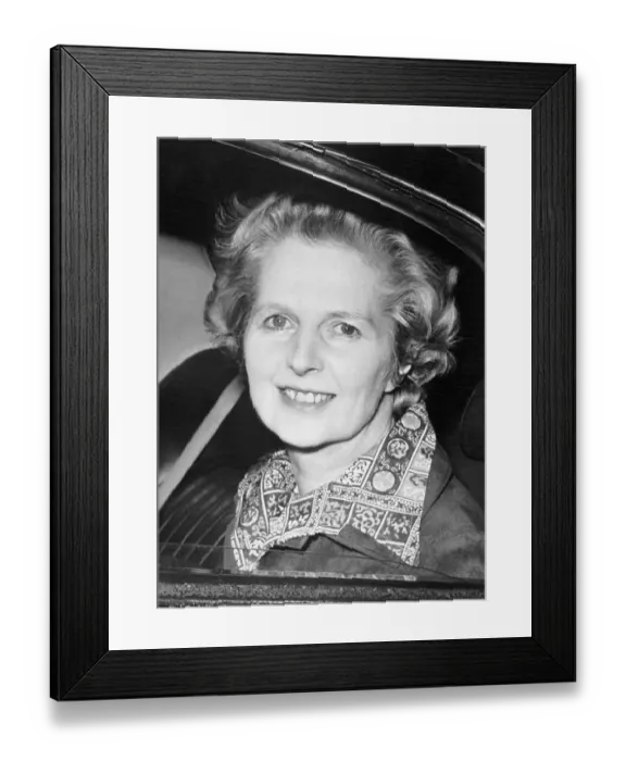 Framed Print : Conservative Leader Margaret Thatcher Framed Print : Conservative Leader Margaret Thatcher