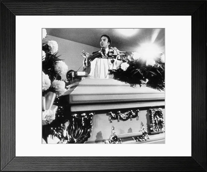 Framed Print : Funeral Services for Fannie Lou Hamer Framed Print : Funeral Services for Fannie Lou Hamer