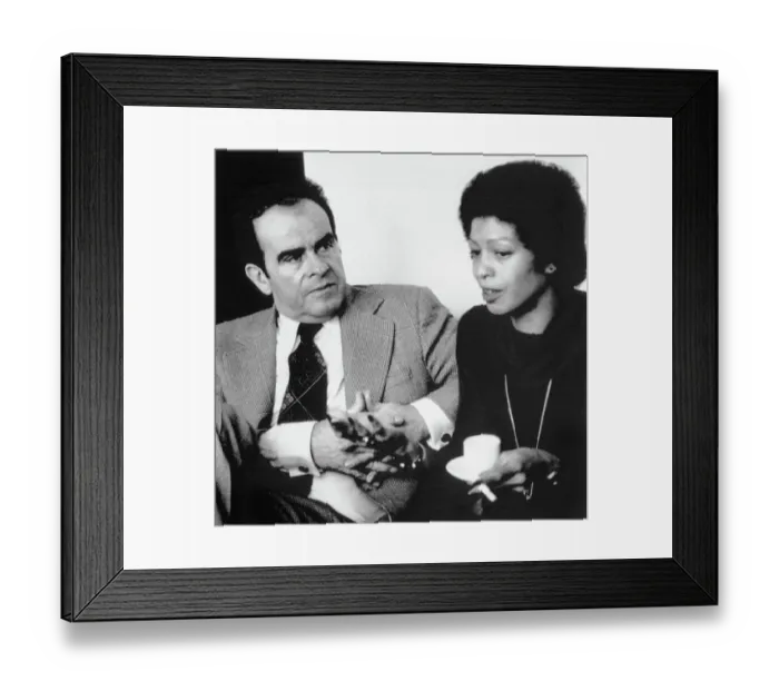 Framed Print : Angela Davis Framed Print : Angela Davis