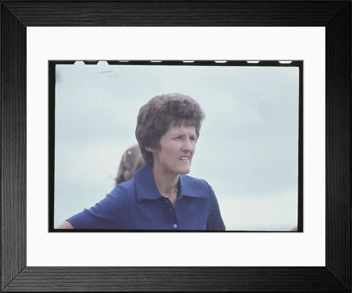 Framed Print : Portrait of Kathy Whitworth Framed Print : Portrait of Kathy Whitworth