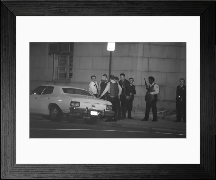 Framed Print : Arrested Hostage Taker Framed Print : Arrested Hostage Taker