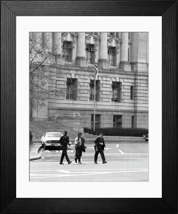 Framed Print : Police Officers with Rifles Framed Print : Police Officers with Rifles