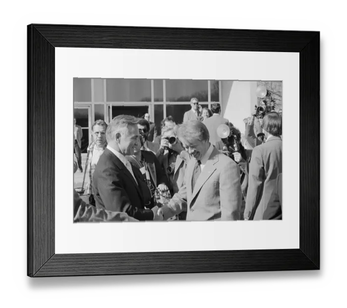 Framed Print : Jimmy Carter, Turner Stansfield Framed Print : Jimmy Carter, Turner Stansfield