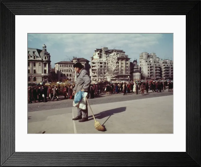 Framed Print : Earthquake In Romania
