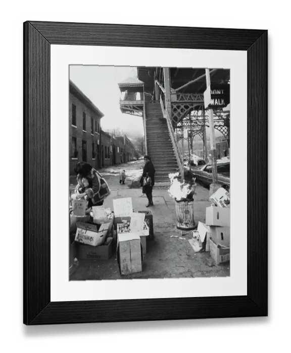 Framed Print : Fruit Seller At 155th & 8th Framed Print : Fruit Seller At 155th & 8th
