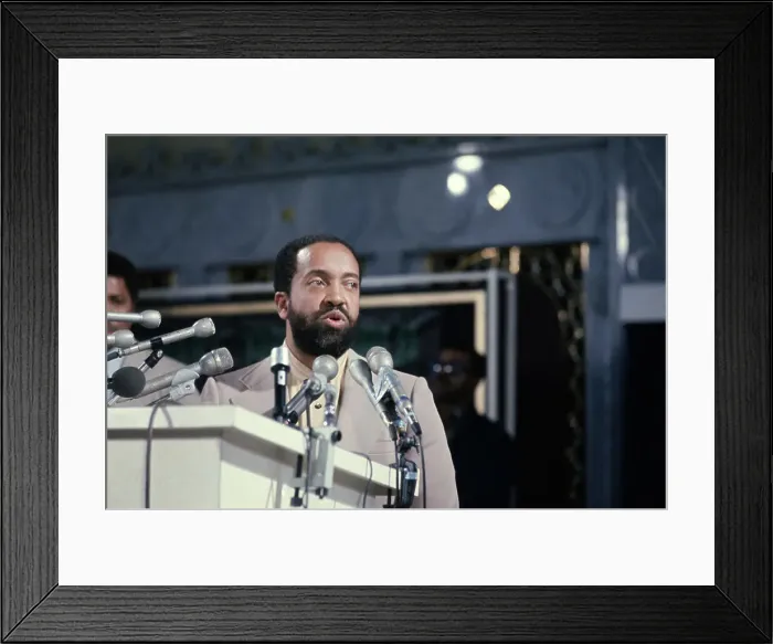Framed Print : Wallace Muhammed Framed Print : Wallace Muhammed
