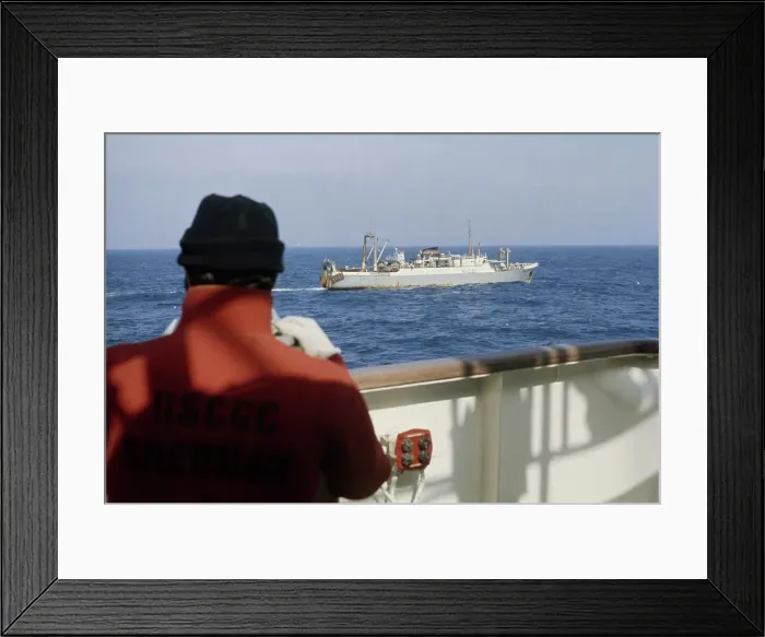 Framed Print : Soviet Trawler Framed Print : Soviet Trawler