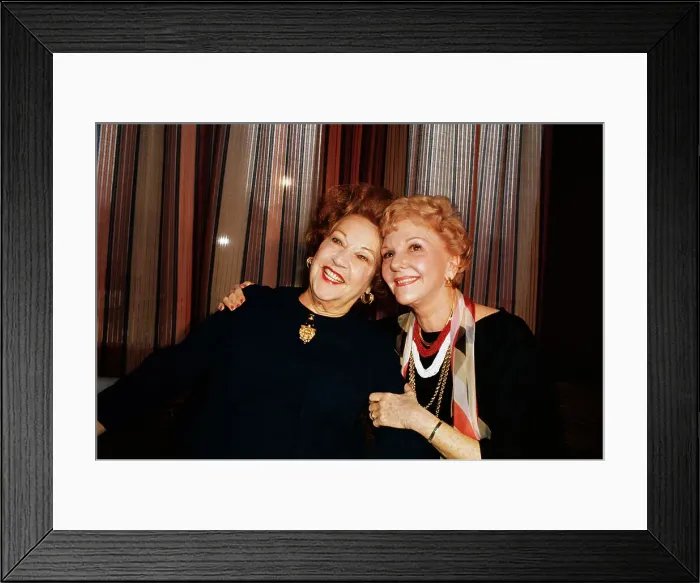 Framed Print : Mary Martin and Ethel Merman Framed Print : Mary Martin and Ethel Merman