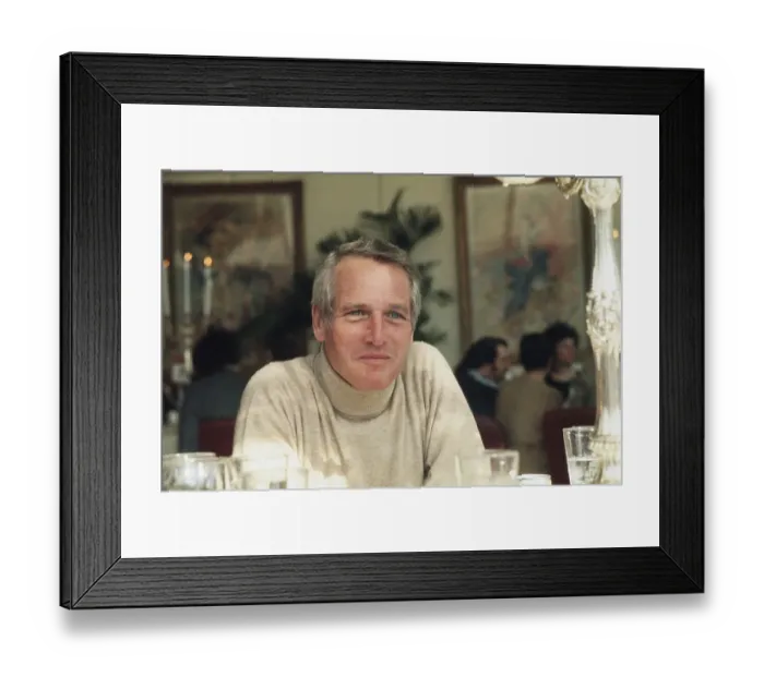 Framed Print : Actor Paul Newman