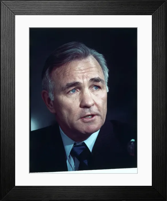 Framed Print : Portrait of Stansfield Turner Framed Print : Portrait of Stansfield Turner