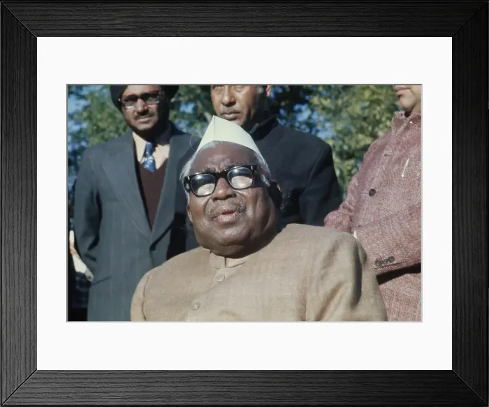 Framed Print : Indian Politician Jagjivan Ram Framed Print : Indian Politician Jagjivan Ram
