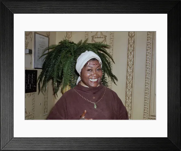 Framed Print : Folk Singer Odetta Framed Print : Folk Singer Odetta