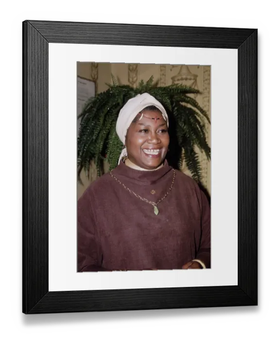 Framed Print : Folk Singer Odetta Framed Print : Folk Singer Odetta