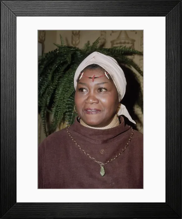 Framed Print : Folk Singer Odetta Framed Print : Folk Singer Odetta