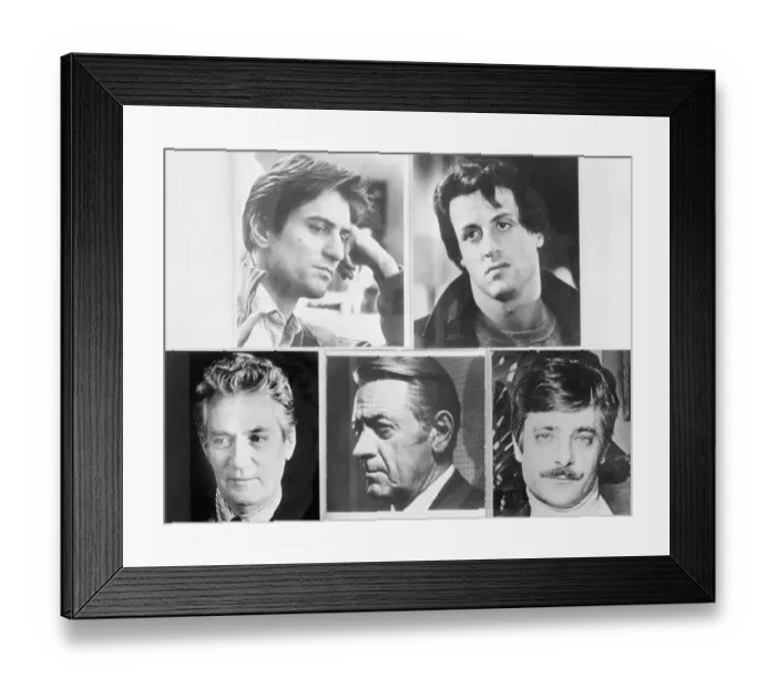Framed Print : Actors Nominated for 1976 Academy Awards Framed Print : Actors Nominated for 1976 Academy Awards