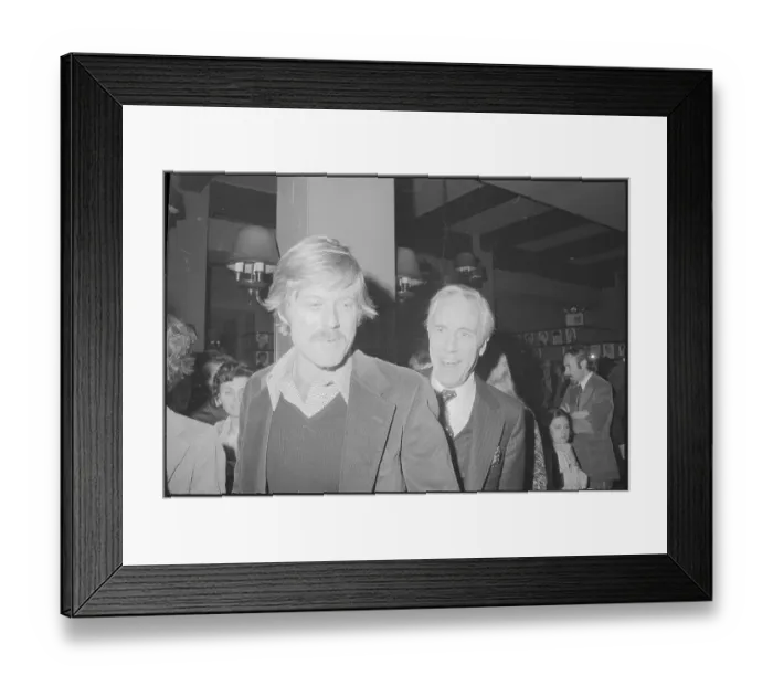 Framed Print : Robert Redford and Jason Robards at Sardi's Framed Print : Robert Redford and Jason Robards at Sardi's