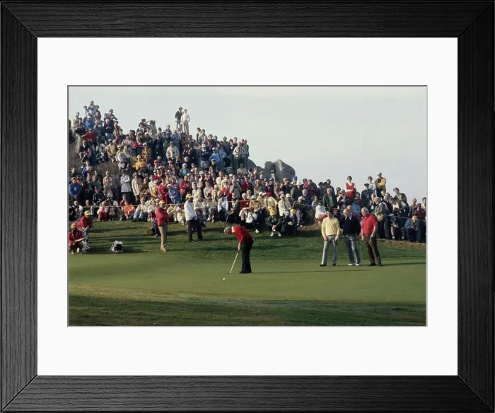 Framed Print : Arnold Palmer Competing Framed Print : Arnold Palmer Competing