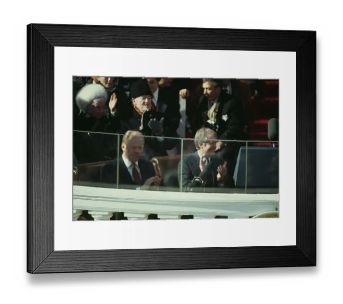 Framed Print : Gerald Ford And Jimmy Carter Framed Print : Gerald Ford And Jimmy Carter