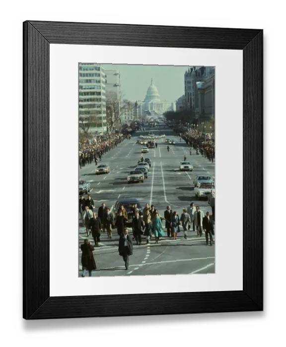 Framed Print : Carter Family At Inaugural Parade Framed Print : Carter Family At Inaugural Parade
