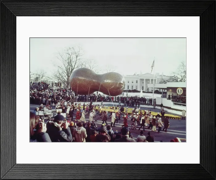 Framed Print : Peanut Float At Carter Inauguration Framed Print : Peanut Float At Carter Inauguration