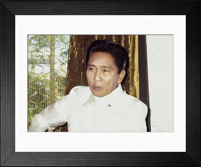 Framed Print : President Ferdinand Marcos Framed Print : President Ferdinand Marcos