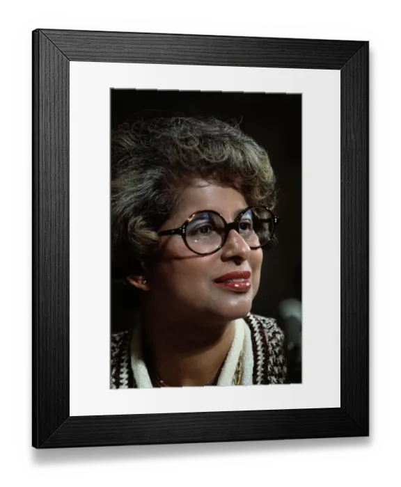 Framed Print : Portrait of Patricia Roberts Harris Framed Print : Portrait of Patricia Roberts Harris