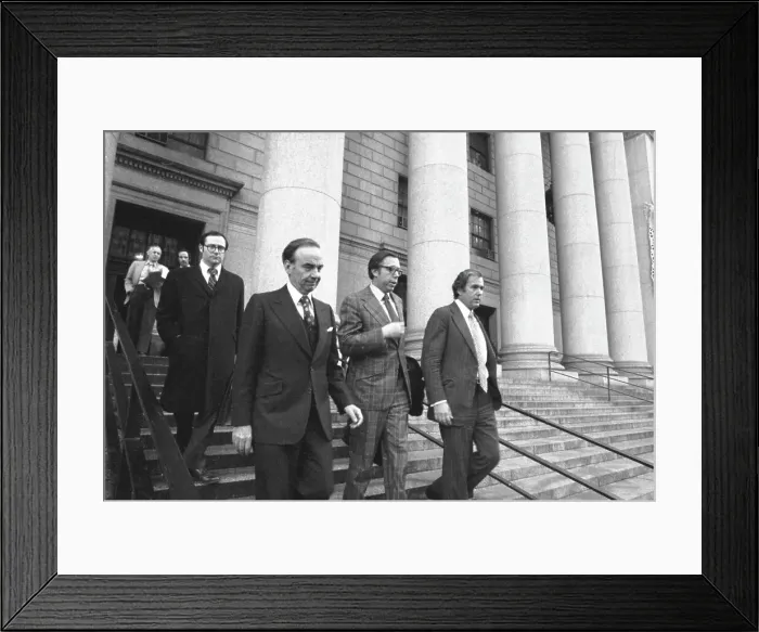 Framed Print : Rupert Murdoch Leaves Court Framed Print : Rupert Murdoch Leaves Court