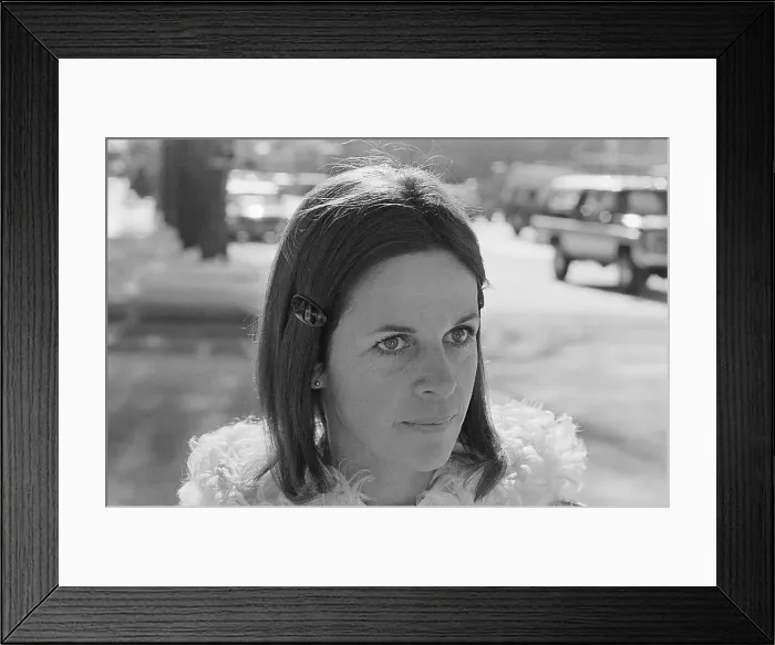 Framed Print : Portrait of Claudine Longet Framed Print : Portrait of Claudine Longet