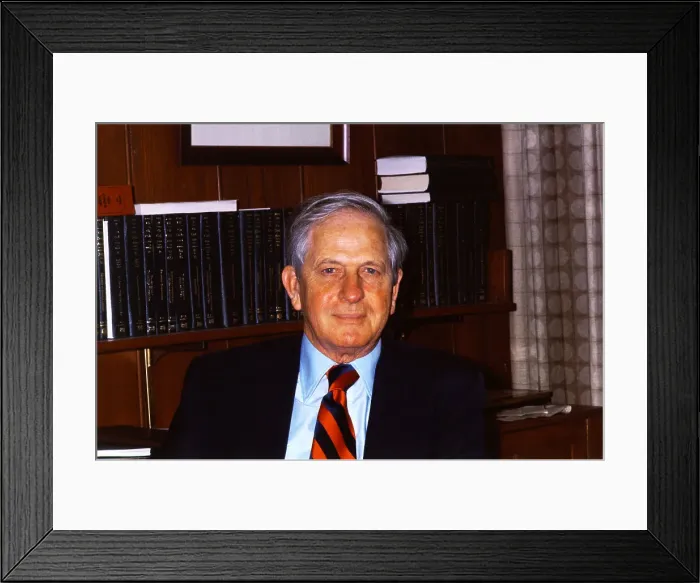 Framed Print : Portrait of Charles J. Kirbo Framed Print : Portrait of Charles J. Kirbo