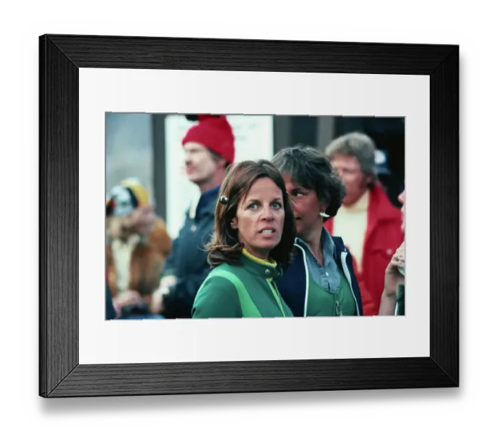 Framed Print : Suspect Claudine Longet in Crowd Framed Print : Suspect Claudine Longet in Crowd