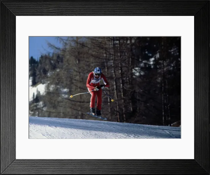 Framed Print : Bernhard Russi