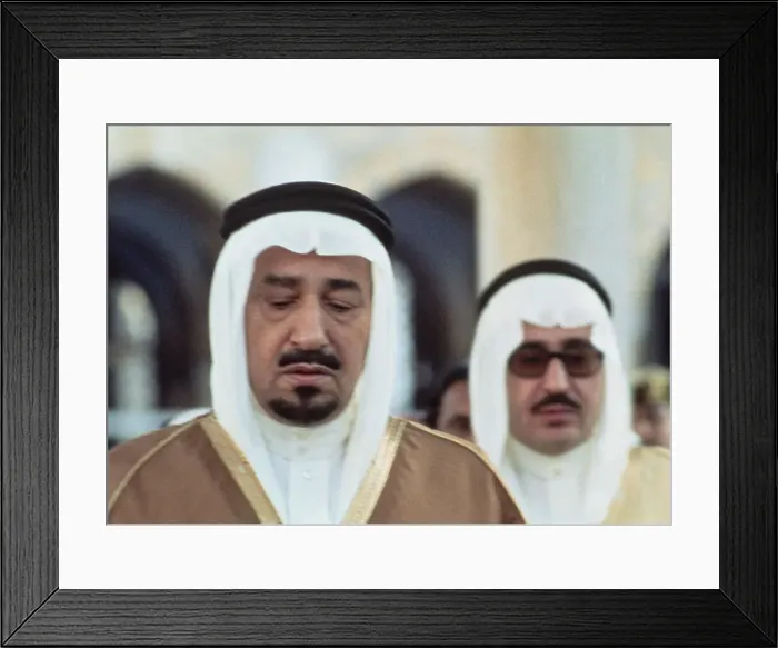 Framed Print : King Khaled Framed Print : King Khaled