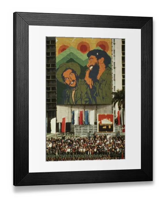 Framed Print : Mural In Havana Framed Print : Mural In Havana