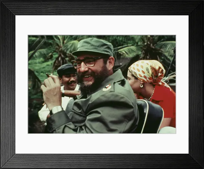 Framed Print : Fidel Castro Framed Print : Fidel Castro