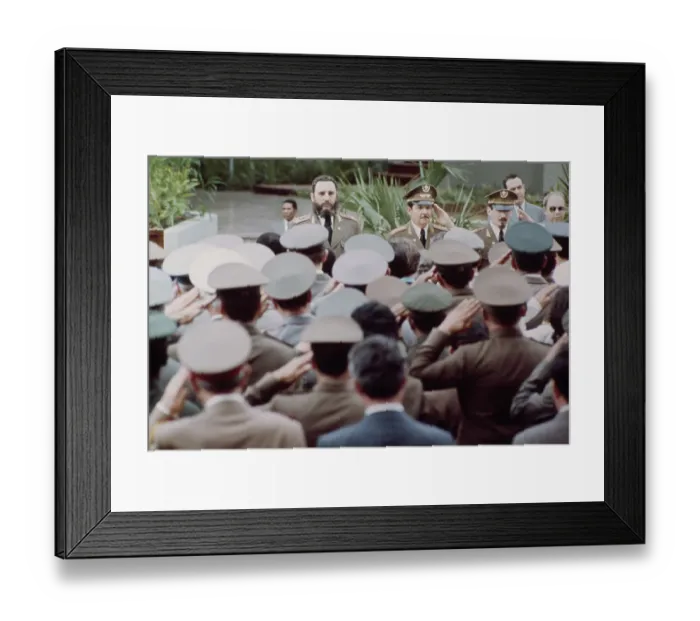 Framed Print : Fidel Castro Framed Print : Fidel Castro